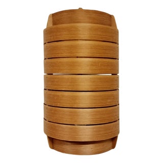 Large Pine Wall Light by Hans Agne Jakobsson, 1960s For Sale