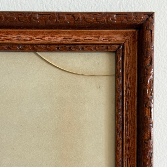 1970s Fantastic Abstract Watercolor by French Artist, Marie Luare-Ilie For Sale - Image 10 of 11