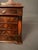 19th Century French Walnut Salt Box With Burl Walnut Drawer, Lift Lid & Brass, Circa 1820 For Sale - Image 9 of 11