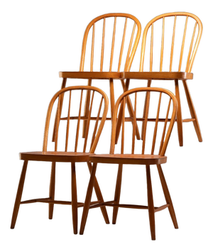 Dining Chairs, 1970s, Set of 4
