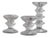 Vintage Candlesticks in Glass by Timo Sarpaneva for Iittala, 1960s, Set of 3 For Sale - Image 6 of 6