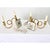 Vintage French Brass & Glass Wall Sconces - A Pair For Sale - Image 4 of 14