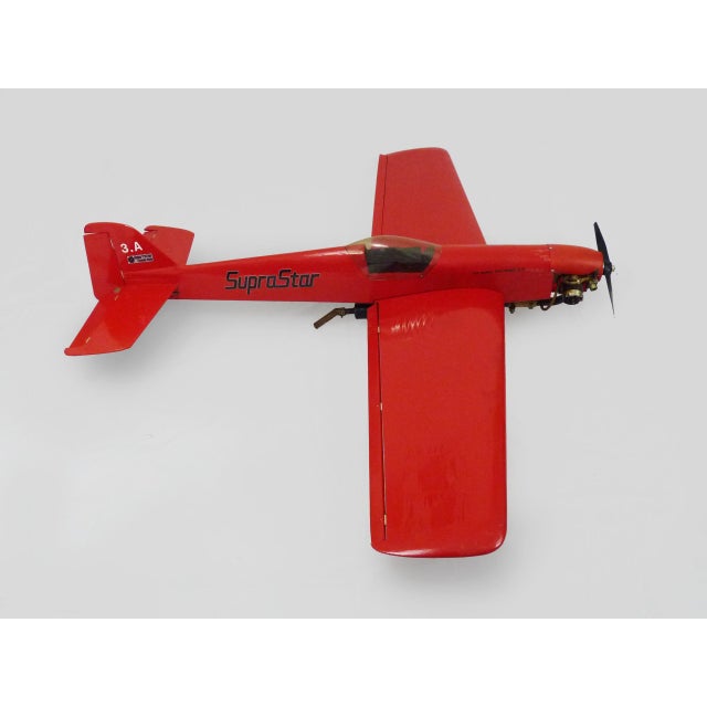 Large Model Suprastar F3A Airplane, 1980s For Sale - Image 4 of 11