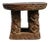 Vintage Bamileke Tribal African Pedestal Low Stool For Sale