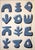 2026, Contemporary Glyph of Paleo Tools, Acrylic Paint on Watercolor Paper, Modern Icons - Set of 2 For Sale - Image 4 of 10