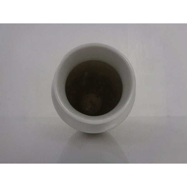 Op Art Porcelain Sphere-Ellipses Vase by E.A. Sundermann for Fürstenberg, Germany, 1970s For Sale - Image 11 of 14