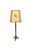 Louis XV French Polychrome and Gilded Tripod Table Lamp, 1930s For Sale - Image 12 of 12