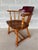 Vintage Maple Barrel Back Saloon Chair For Sale - Image 4 of 11