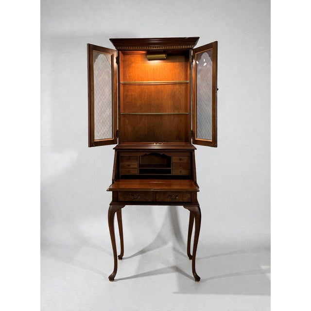 Mid-Century Jasper Cabinet St. Albans Secretary For Sale - Image 4 of 18