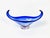 Vintage Murano Blue Glass Bowl, 1960s, in Flawless conditions. Designed 1960 to 1969 This piece is attributed to the...
