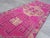 Oushak Fuchsia Pink Runner Rug, 1960s For Sale - Image 6 of 11