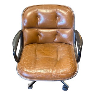 Mid-Century Executive Pollock Knoll Office Chair For Sale