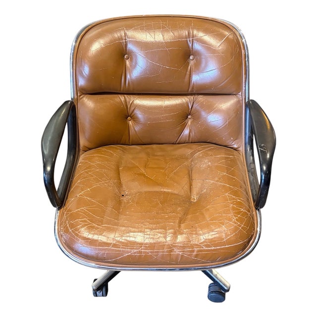 Mid-Century Executive Pollock Knoll Office Chair For Sale