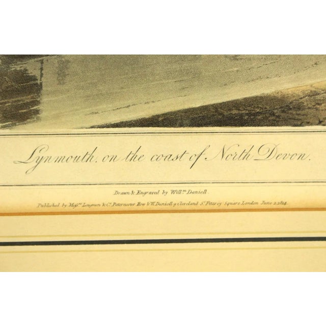 William Daniel (1769-1837) Views From Scotland & North Devon Aquatints Set of 3 For Sale - Image 11 of 13