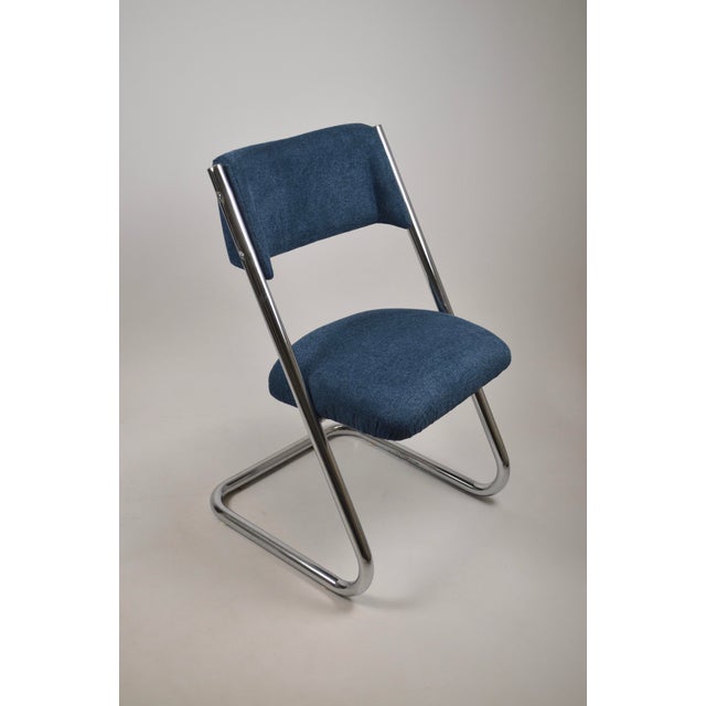 Vintage Space Age Dining Chairs, 1970s, Set of 4 For Sale - Image 10 of 18