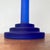 Postmodern Blue Glass Candleholder, 1990s For Sale - Image 5 of 16