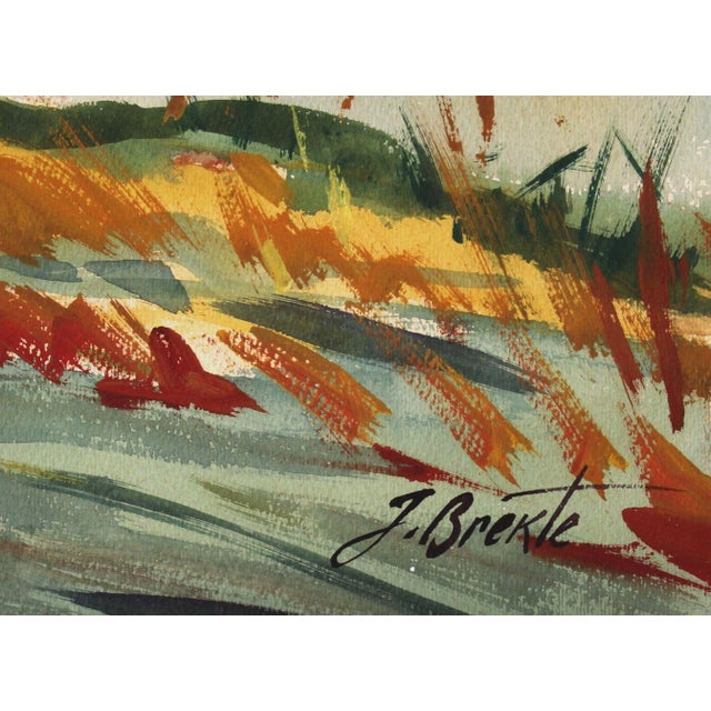 Lake. 1965, paper, watercolor, 52x67 cm janis brekte (1920.15.viii – 1985.27.xii) janis brekte his first artistic...