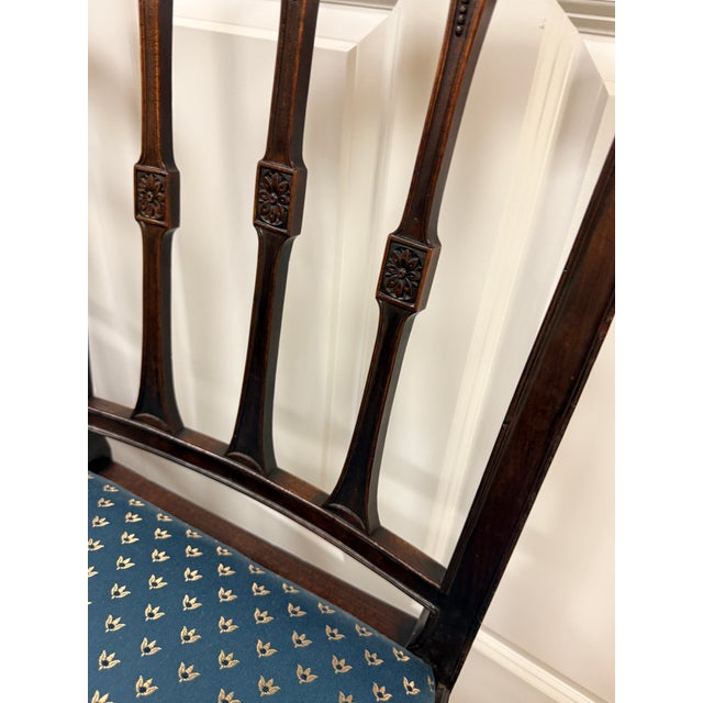 Brown Set of 8 18th Century English Dining Chairs For Sale - Image 8 of 18