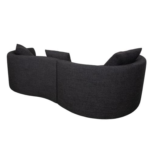 Siwa Corner Sofa in Grey Fabric from Cor For Sale - Image 10 of 13