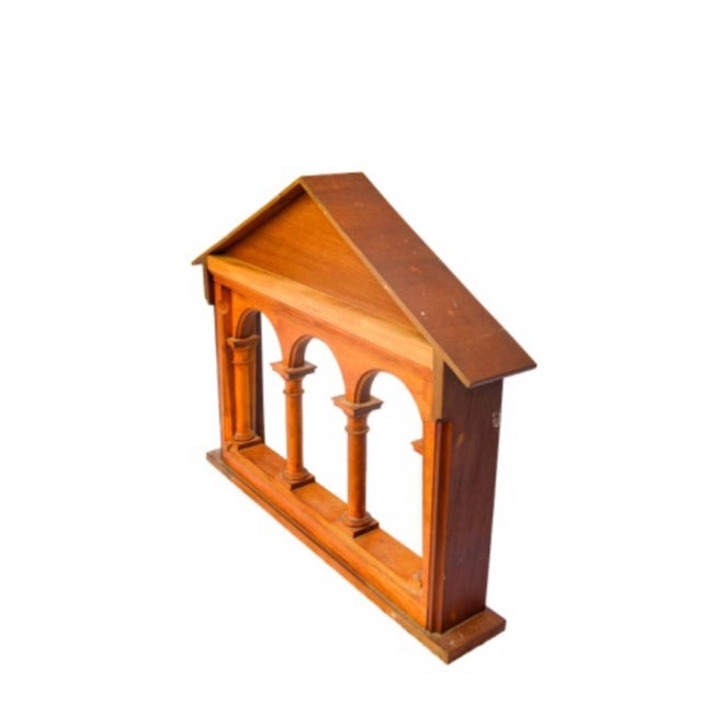 Wood Antique Large Wooden Classical Architectural Pediments—A Pair For Sale - Image 7 of 8