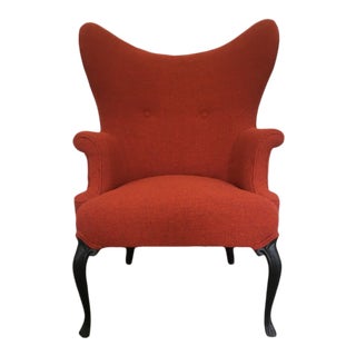 1960s Space Age Mod Retro Wingback Chair For Sale