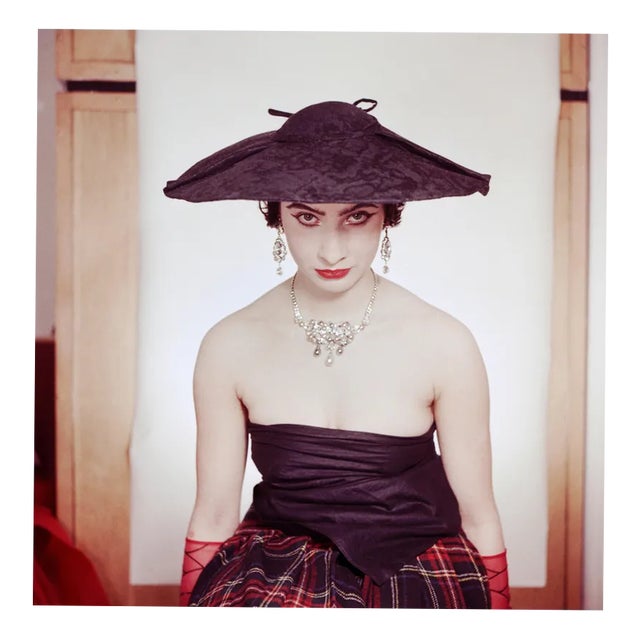 Klaus Redenbacher, Lady's Hat, 1954 / 2020s, Photograph For Sale