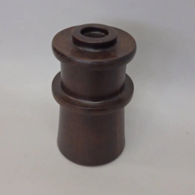 Brown Quistgaar Jhq Dansk Denmark Wenge Ice Bucket For Sale - Image 8 of 8