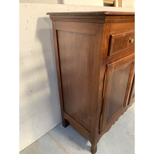 Louis XV Style Sideboard in Cherry Wood For Sale - Image 6 of 10