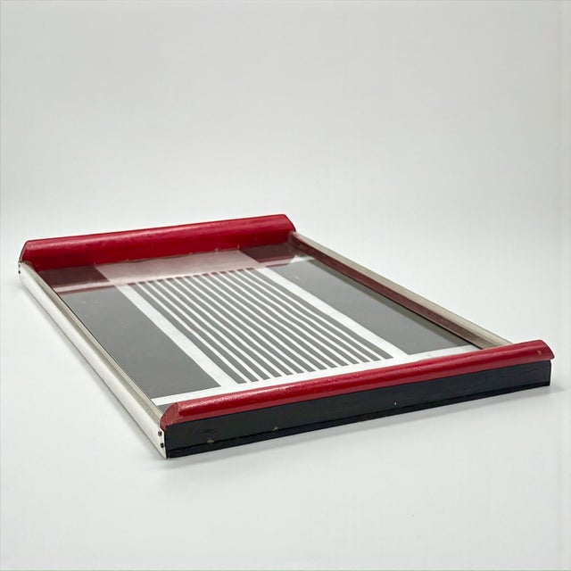 Modern Vintage European Space Age Serving Tray, 1970s For Sale - Image 3 of 16