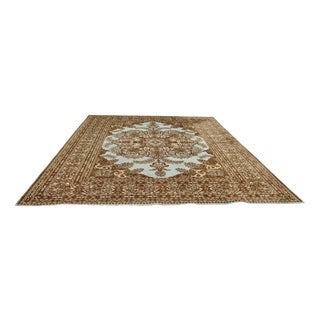 Large Vintage Tree of Life Pattern Rug, 1960 For Sale