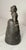 Victorian Antique 1800's Victorian Solid Heavy Bronze Elizabethan Lady Bell Boot Clapper For Sale - Image 3 of 14