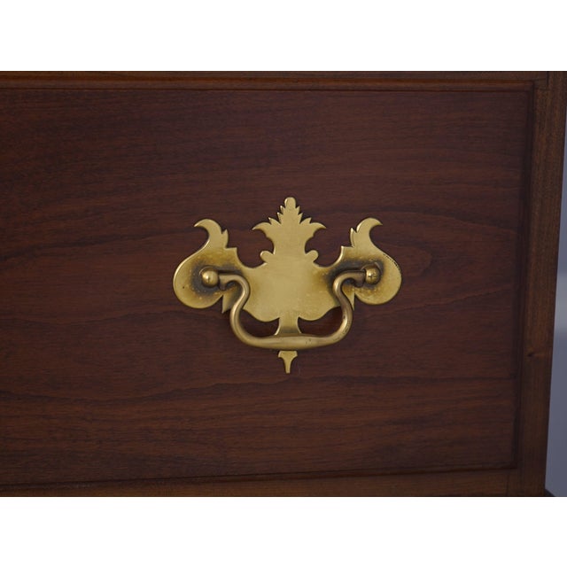 Brown Stickley Cherry New England Style Highboy For Sale - Image 8 of 18