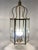 Large Neoclassical Style Lantern in Brass and Glass For Sale - Image 17 of 18