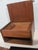 Brown Hans J. Wegner for Getama Floating Nightstand in Teak Glass & Brass 1960s Signed For Sale - Image 8 of 13