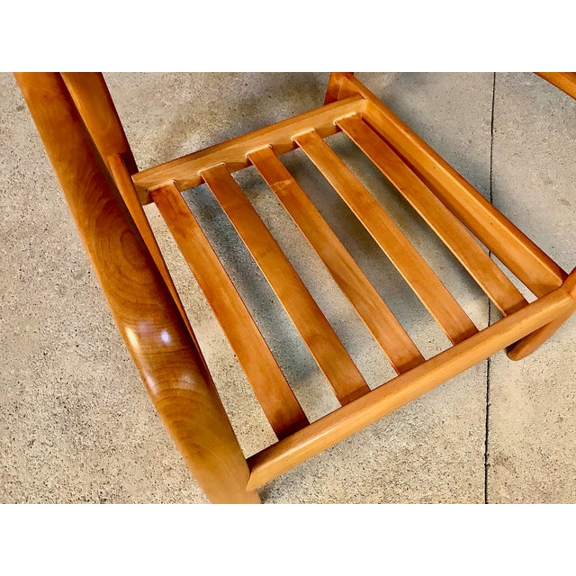 Bentwood & Leather Lounge Chair from Komfort For Sale - Image 14 of 18