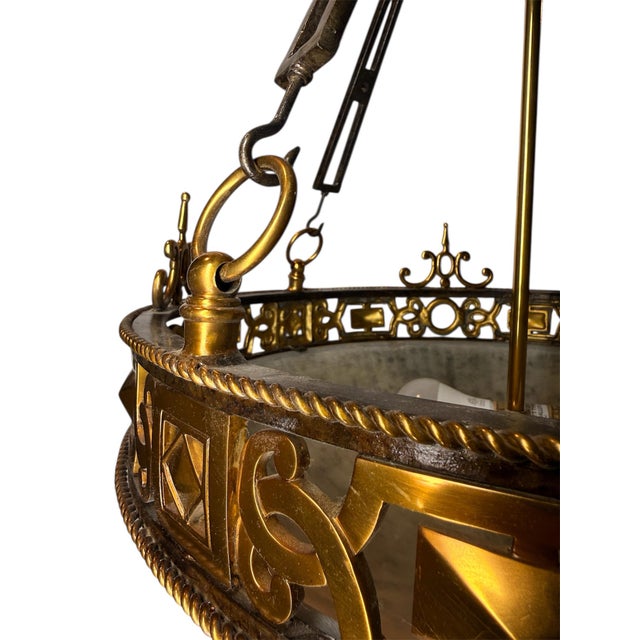 Late 20th Century Late 20th Century Maitland Smith Empire Chandelier For Sale - Image 5 of 12