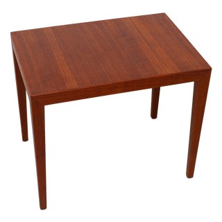 Mid-Century Danish Teak Side Table, 1960s For Sale