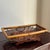 Vintage Bamboo Decorative Tray For Sale - Image 9 of 11