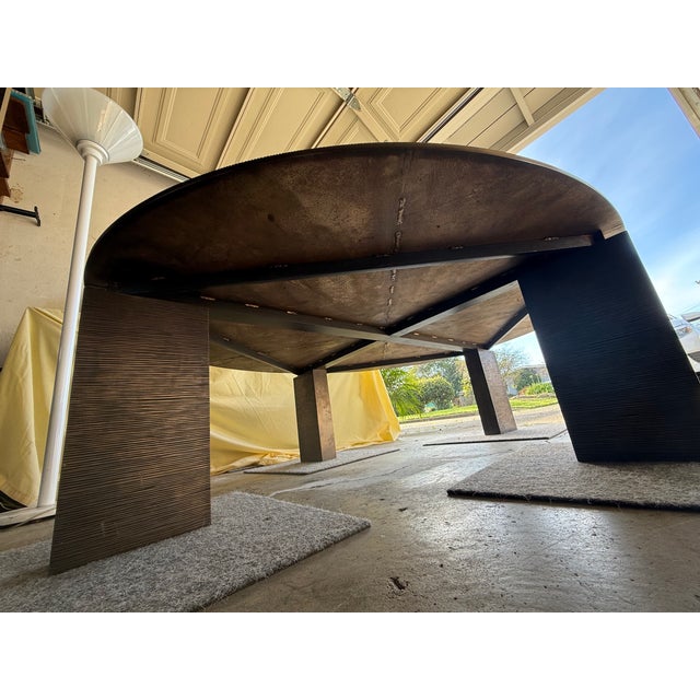 2010s Monumental Bronze Coffee Table by Tuell & Reynolds For Sale - Image 5 of 16