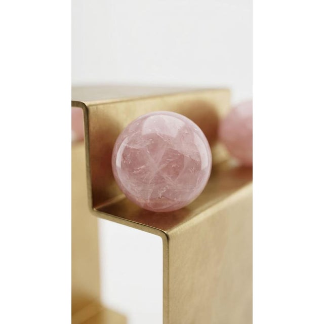 Milanese Side Table by Auste Ost For Sale - Image 4 of 9