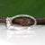 Purple Spinel Ring With Earth-Mined Diamond Accents in Solid 14k Gold, Size 6.75 For Sale - Image 9 of 9