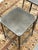 Cb2 Flint Metal Counter Stools, Pair For Sale In San Francisco - Image 6 of 12
