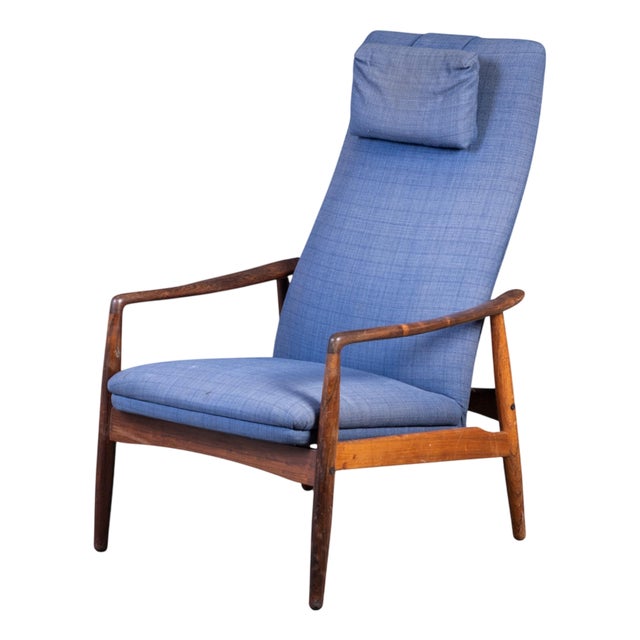 Danish Rosewood Lounge Chair attributed to Søren Ladefoged, 1960s For Sale