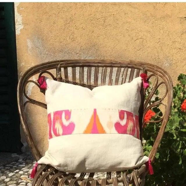 Rida Cushion Cover from Sohil Design For Sale - Image 6 of 7