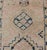 Textile Vintage Hand Knotted Turkish Runner With Tribal Design in Muted Tones For Sale - Image 7 of 12