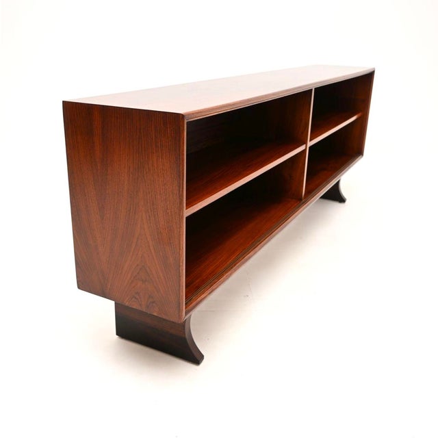 Vintage Danish Open Bookcase by Axel Christensen, 1960 For Sale - Image 4 of 11