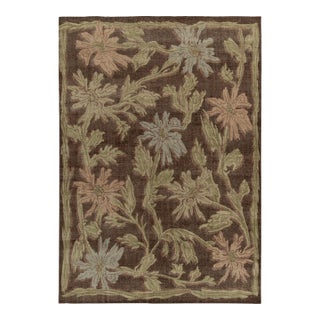 Rug & Kilim’s Oversized Deco Flower Rug, 12x14 For Sale