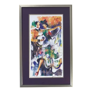 Misha Lenn Lithograph "Gypsies Dancing" For Sale