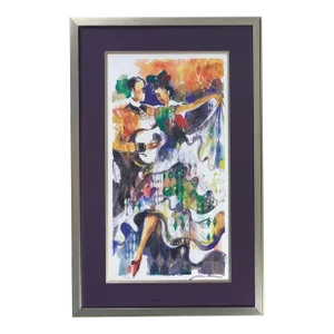 Misha Lenn Lithograph "Gypsies Dancing"