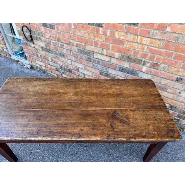 Wood 19th Century English Coffee Table For Sale - Image 7 of 10